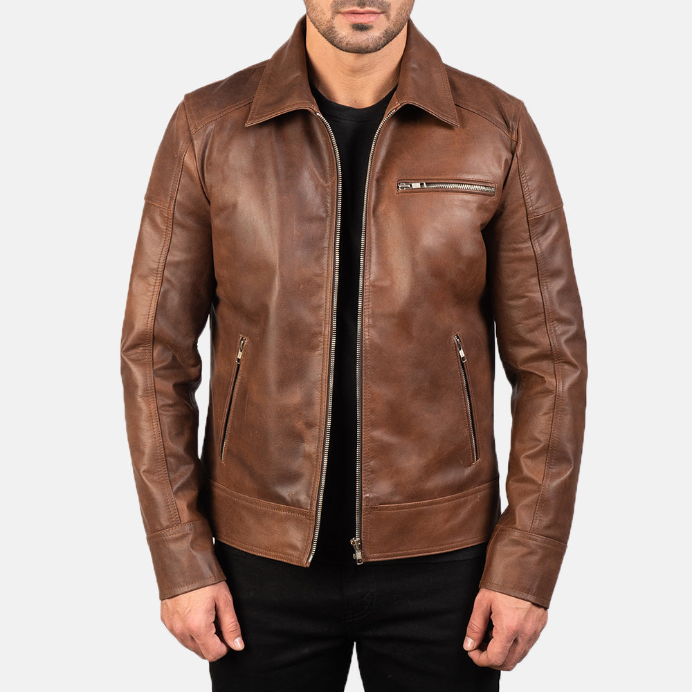 High buy quality Leather Jacket (men/xs)